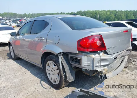 2014 Dodge Avenger Se z USA, uszkodzony, nr VIN 1C3CDZAB7EN233846